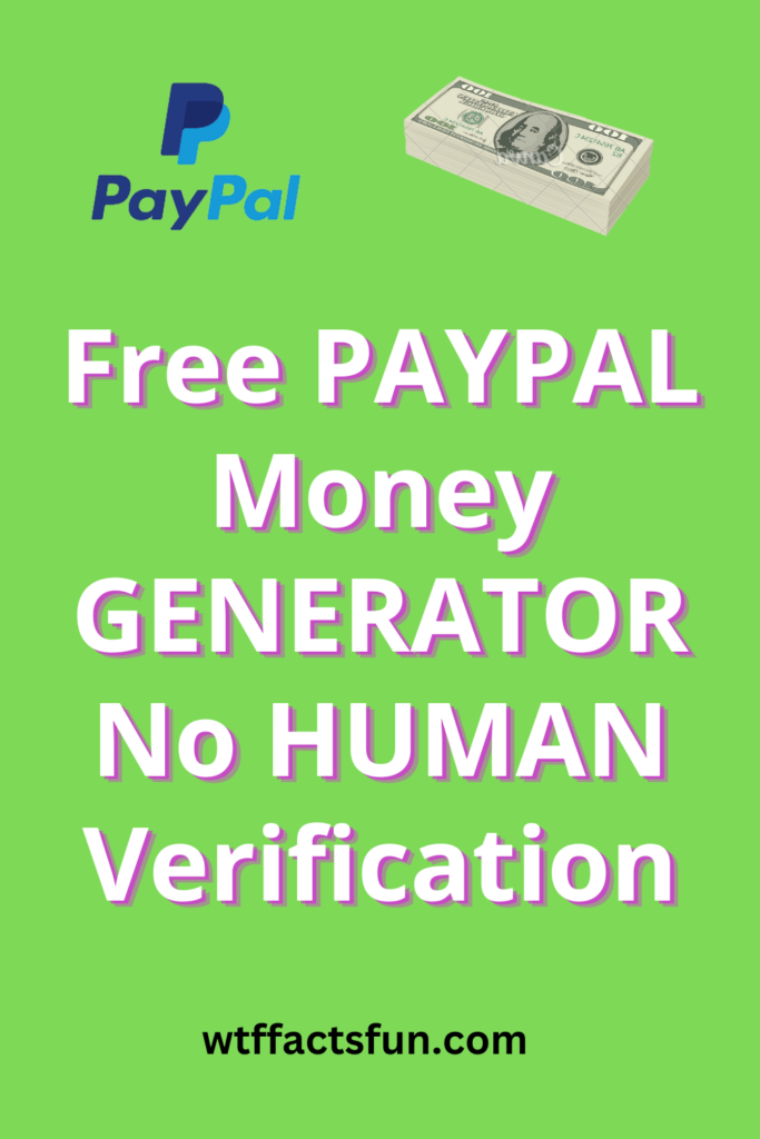 Free Paypal Money Generator Online