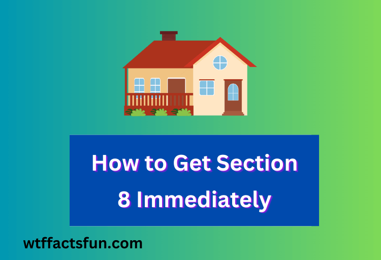 How to Get Section 8 Immediately