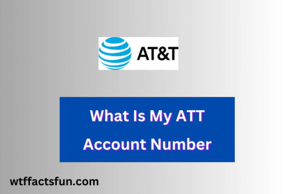 What Is My ATT Account Number