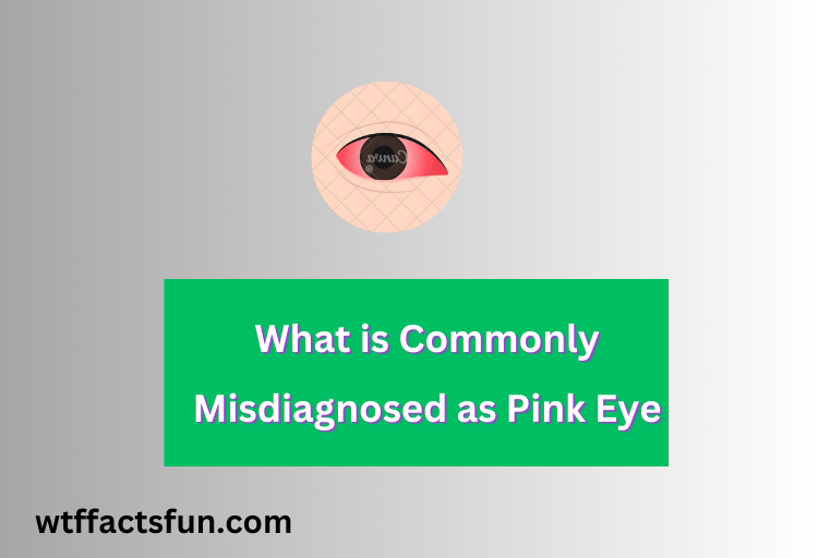 What is Commonly Misdiagnosed as Pink Eye