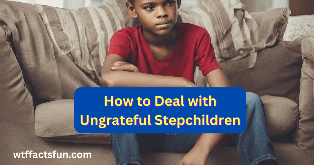How to Deal with Ungrateful Stepchildren