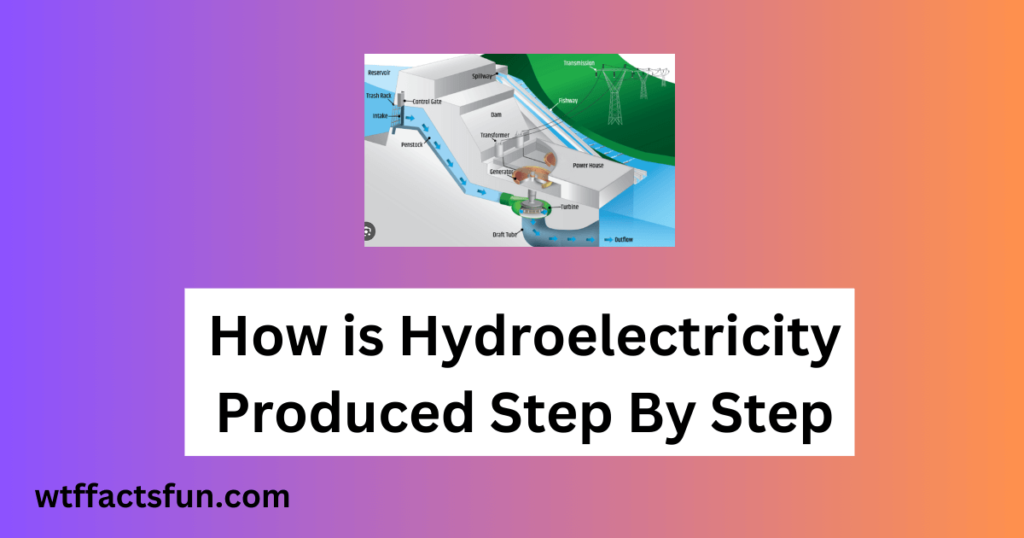 How is Hydroelectricity Produced Step By Step